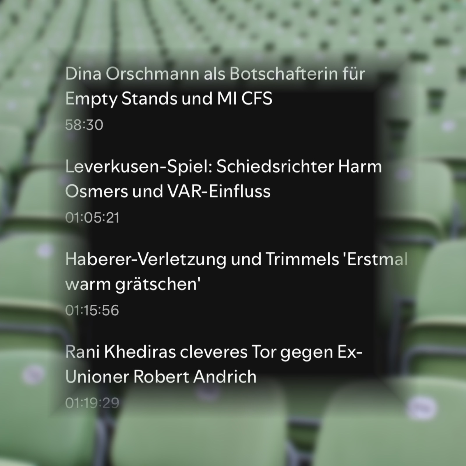 Textilvergehen Podcast