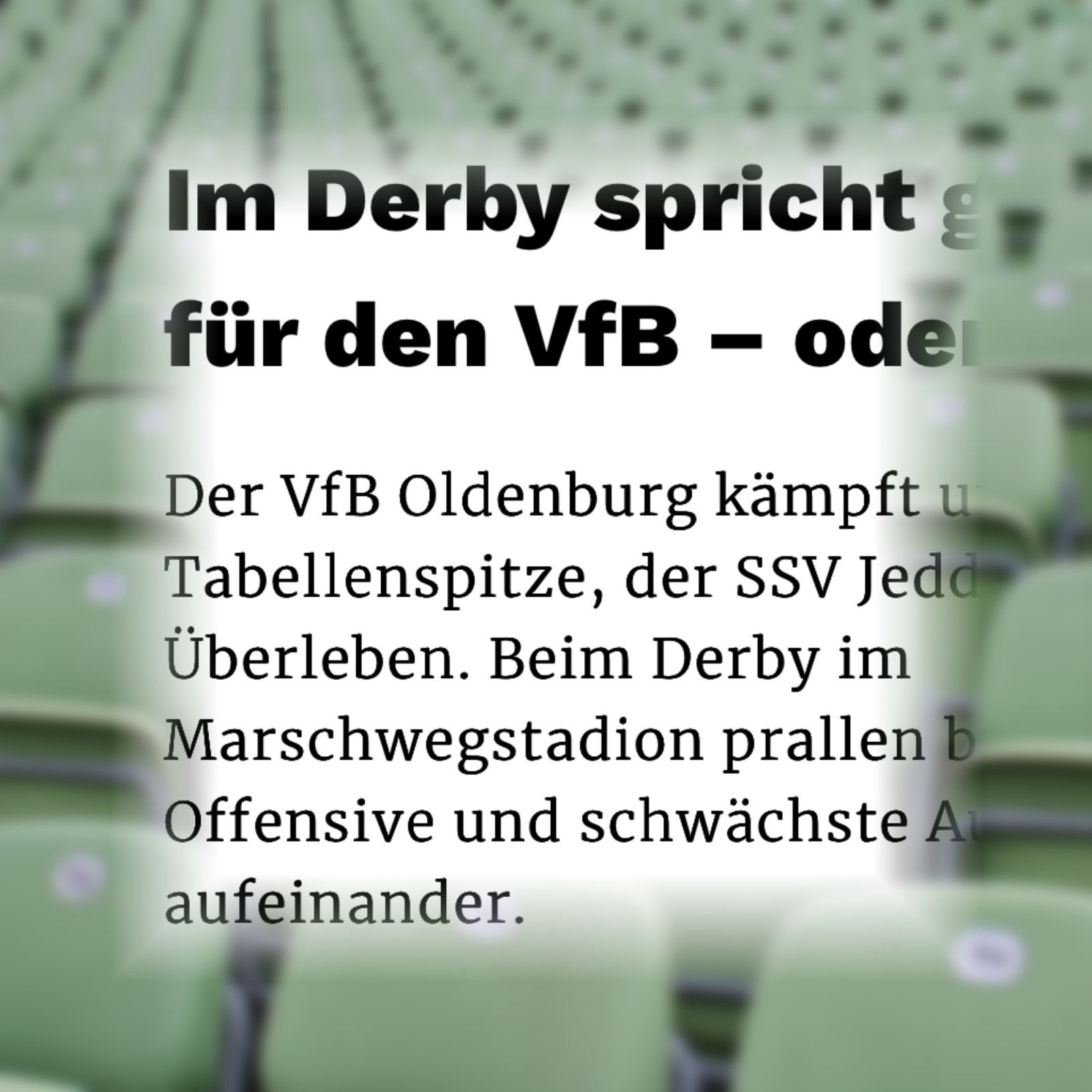 NWZ Online Artikel